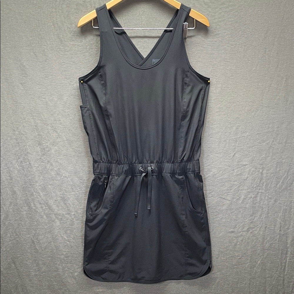 Patagonia Charcoal Sleeveless fleetwith Mini Dress